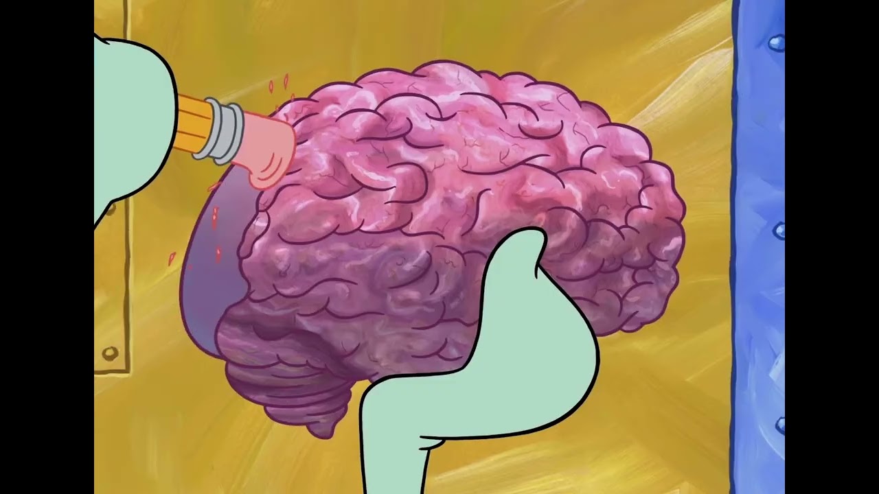 Squidward Erases his brain￼