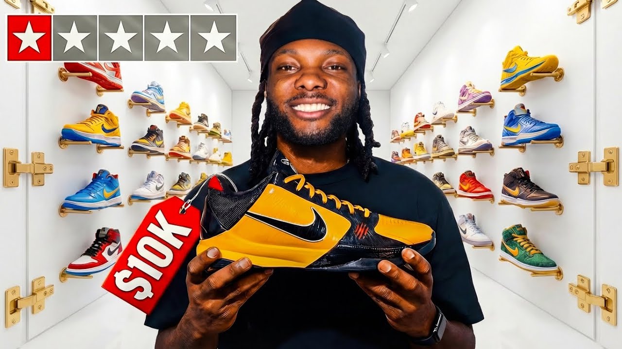 MY $10,000 HOOP SHOE COLLECTION 