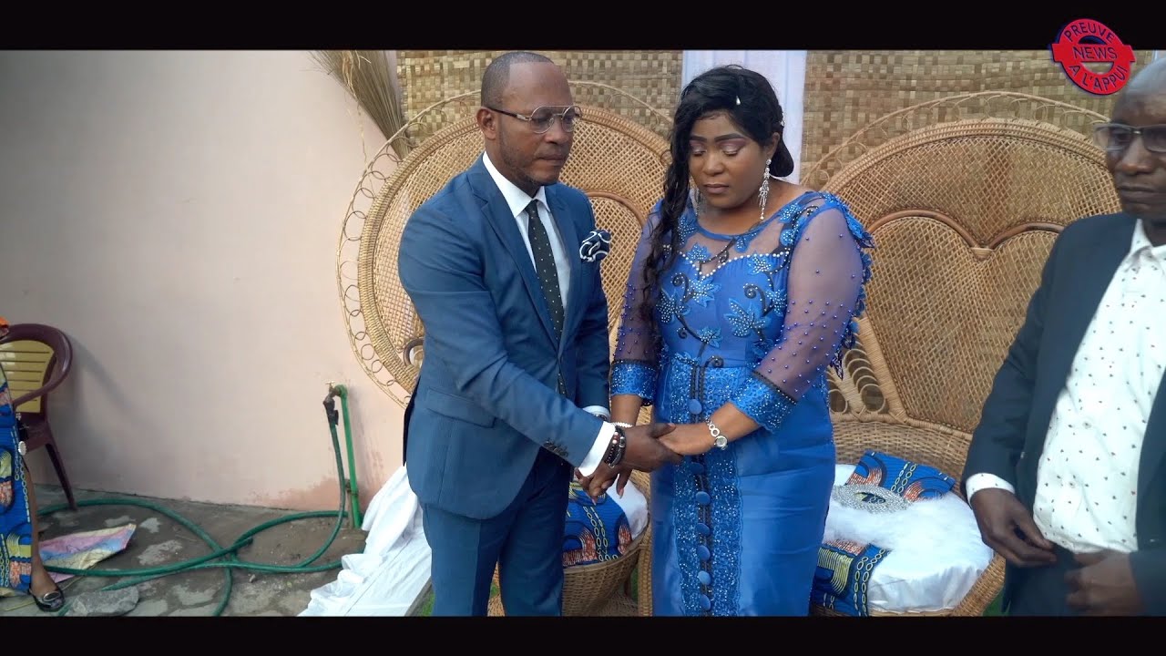 MARIAGE COUTUMIER DE GUY NTEMBÉ L'INTREPIDE ET LAURIANE MK À BRAZZA SUR SEINE .