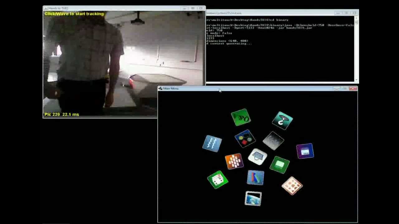 Kinect to TUIO