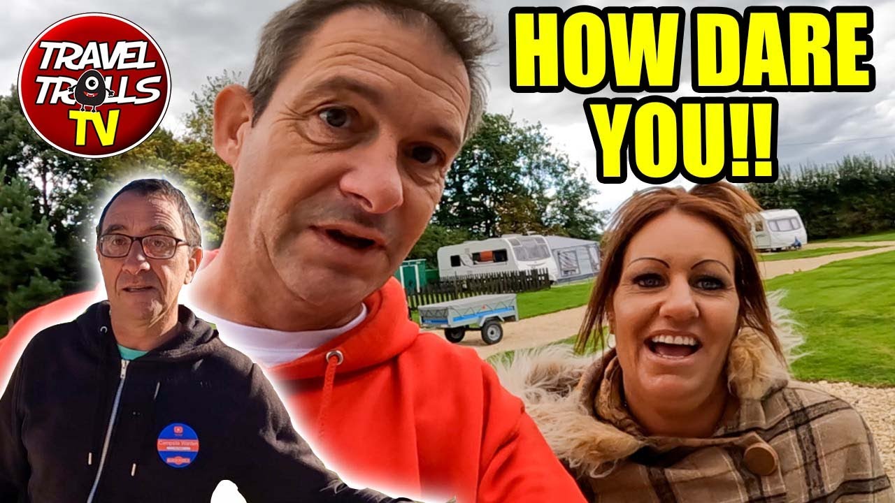 TOLD Off By The CAMPSITE Warden..He's NOT Happy!