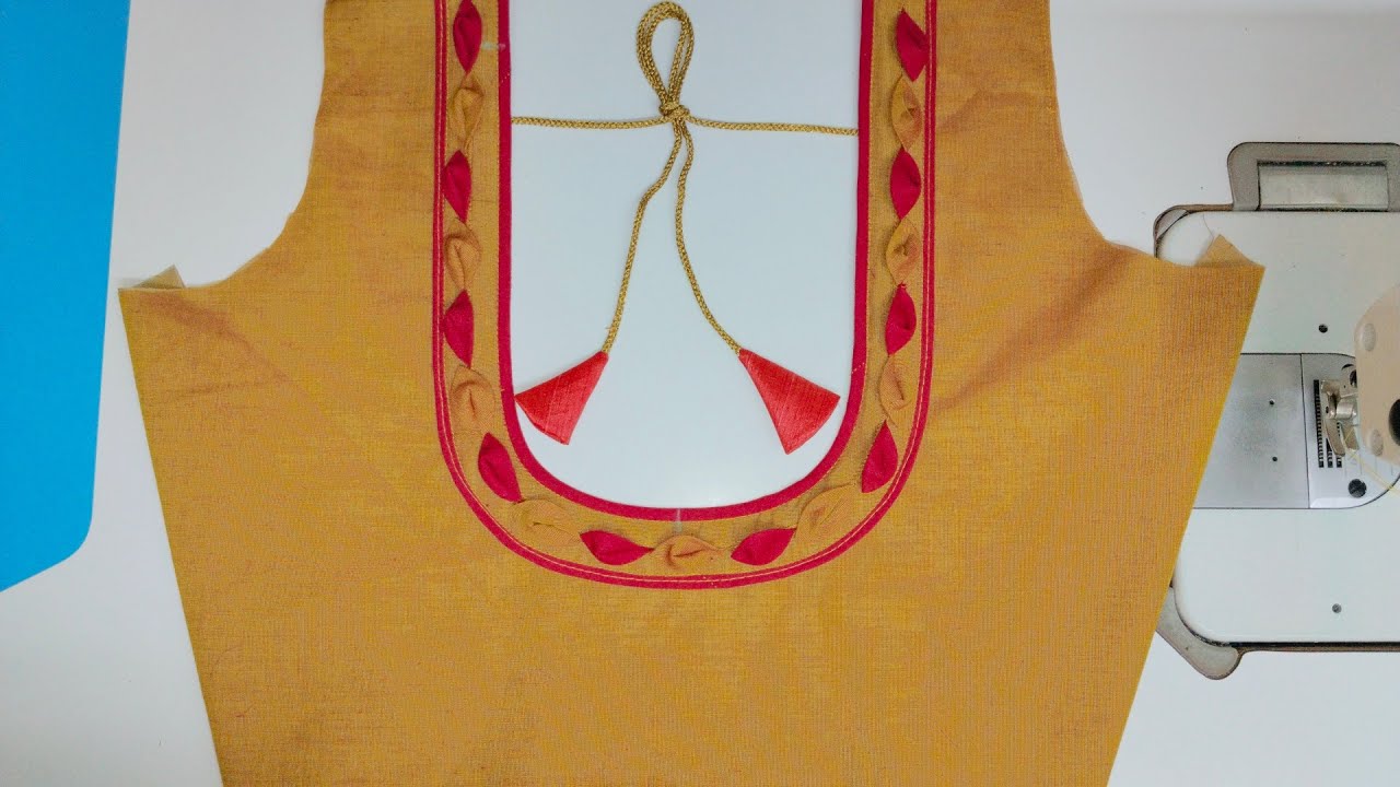 alagana round neck design stitching | sari blouse designs | Myfashionwork | #roundneckdesigns