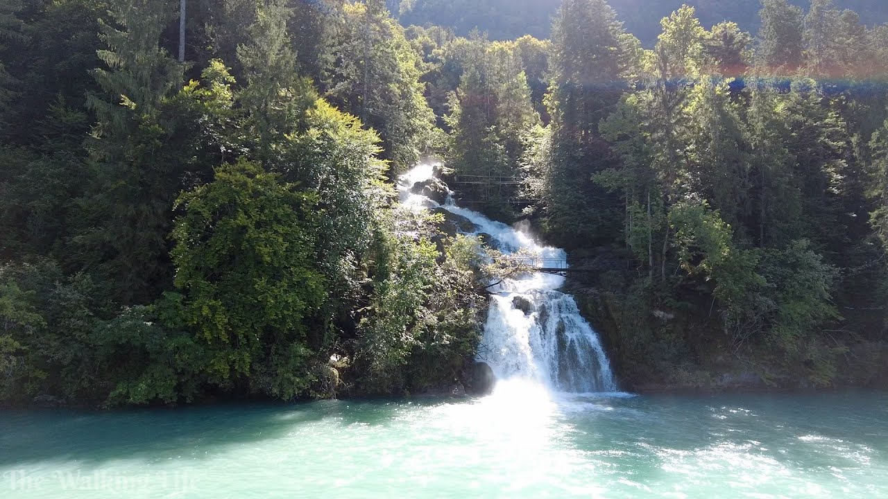 🇨🇭💦 Peaceful Lake Brienz Steamboat Ride to Giessbach Falls, Switzerland – 4K Scenic Swiss Adventure