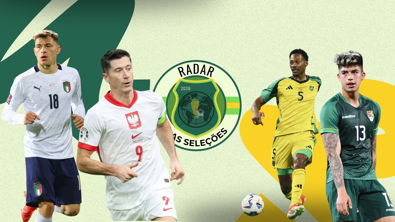 ANALISANDO OS CONFRONTOS DA REPESCAGEM DA EUROPA E MUNDIAL  #RadarDasSeleções