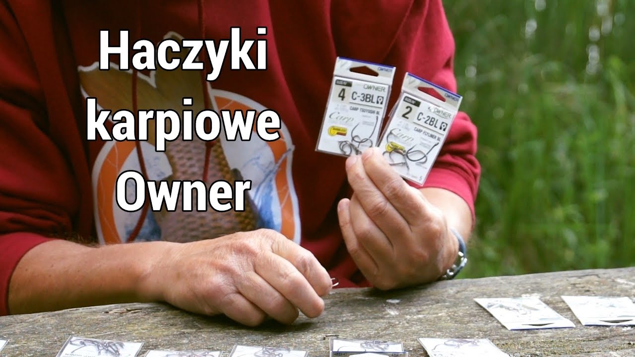 Haczyki karpiowe Owner / Prezentacja nowych serii