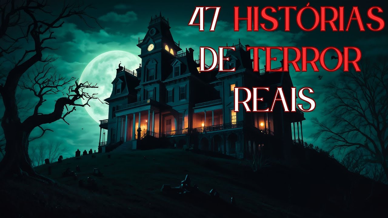 47 Histórias Assustadoras Reais de Terror - Compilado Novembro Pt.1 ao Som de Chuva