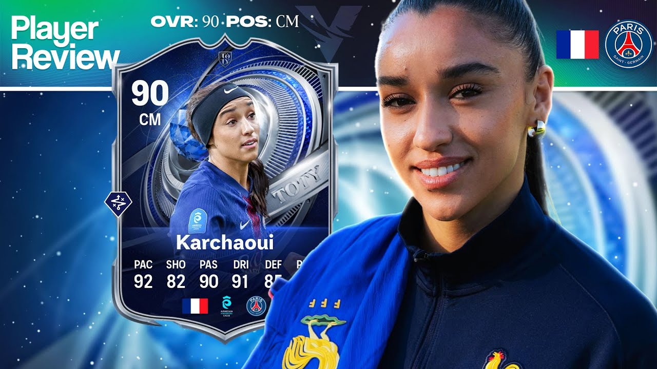 I DID NOT SEE THIS COMING 😳 90 TOTY HM KARCHAOUI