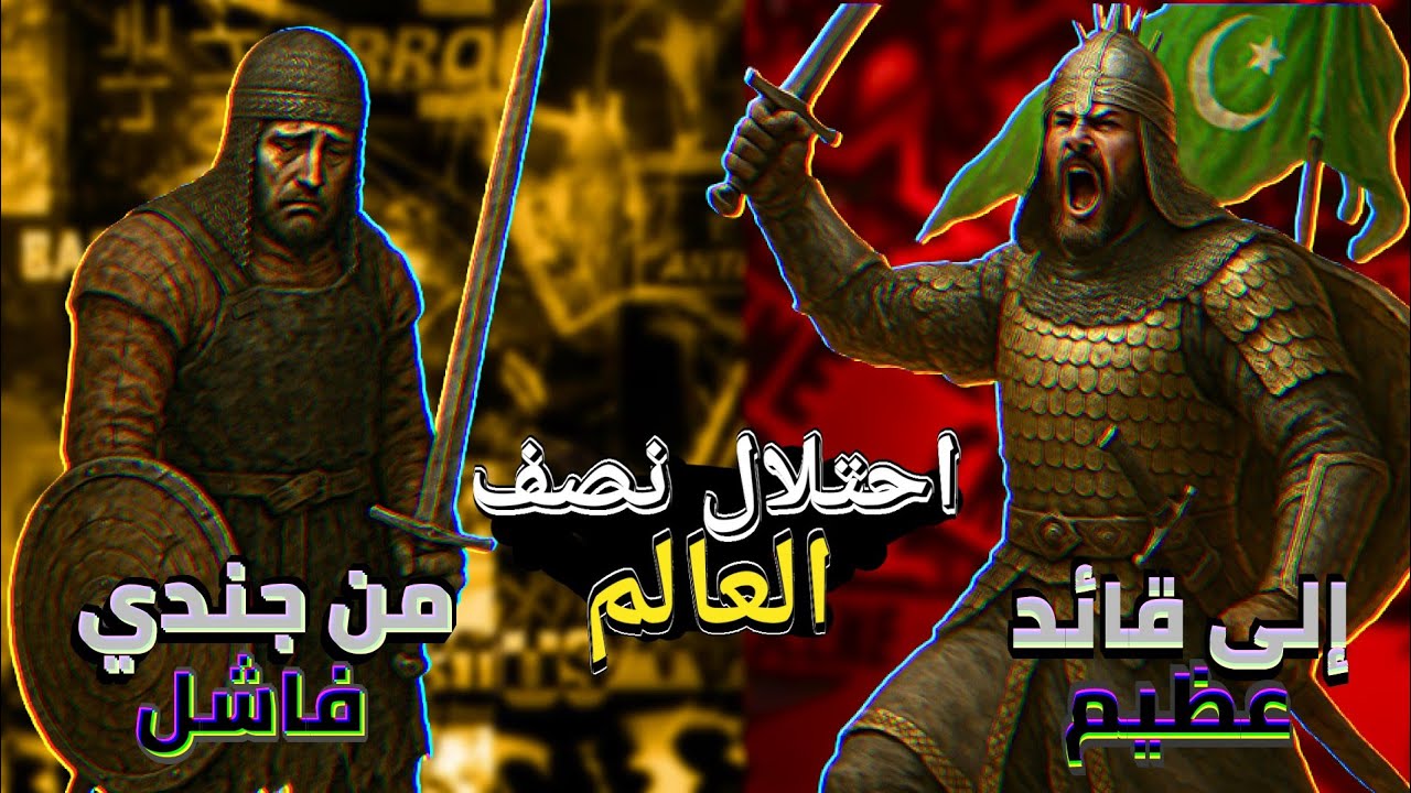 من جندي فاشل إلى قائد الخلافة 🔥 احتلال نصف العالم | Steel And Flesh 2
