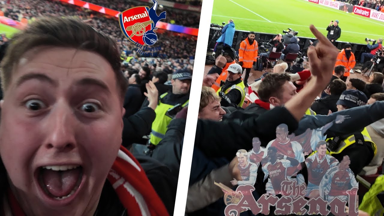 💥NORTH LONDON ERUPTS! EZE HAT-TRICK + ARSENAL DESTROY SPURS 4-1! 🔥🔴 | Derby Day Scenes!