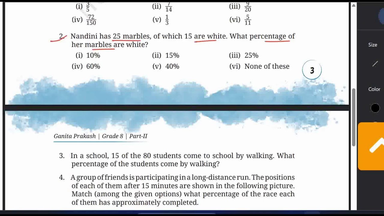 Class 8 Ganita Prakash 2, Chapter 1 Fractions in Disguise Part 1