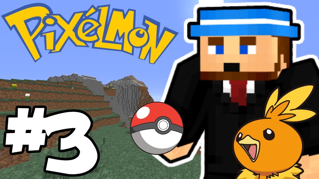 CATCHING A FLYING TYPE! - MINECRAFT PIXELMON - Episode #3 (Minecraft Pokemon Mod)