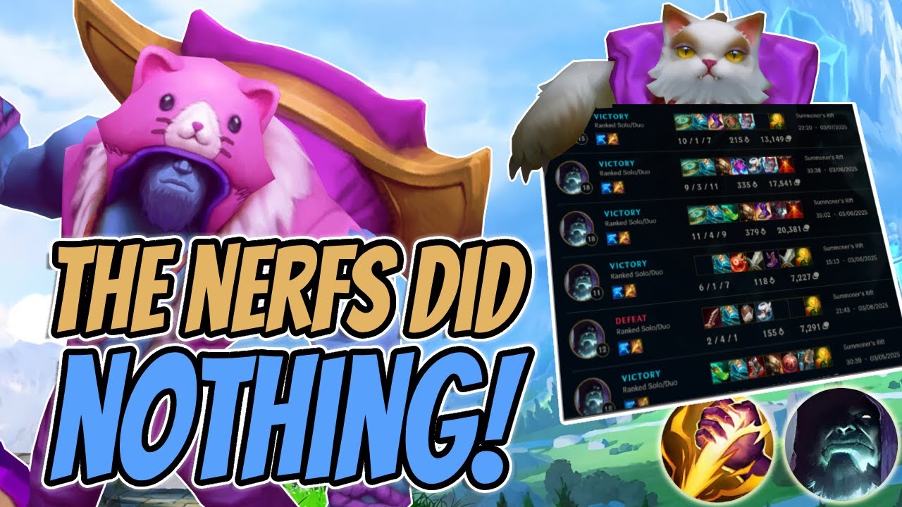 Nerfed Yorick Jungle is still insanely strong! Maiden solo kills & soloing dragon with ghouls!