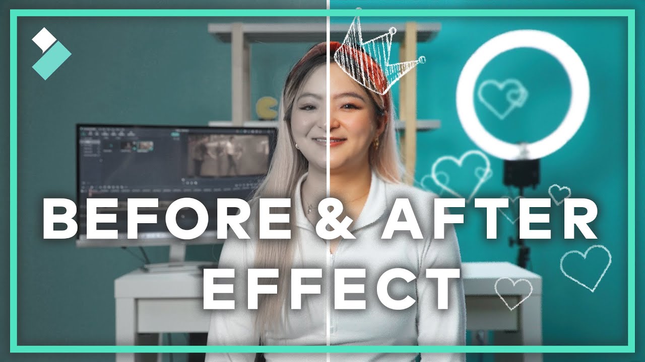Before & After Editing Trick | Wondershare Filmora Tutorial