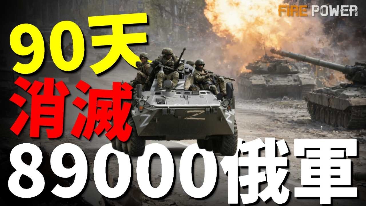 3個月消滅89000俄軍，揭秘俄真實狀況！全俄高校被強制派兵，各大企業被下達死亡指標！俄掏100萬買命，傷患被強制歸零！德國情報局曝光俄天價軍費！| 烏俄戰爭 | 烏克蘭 | 火力君 |