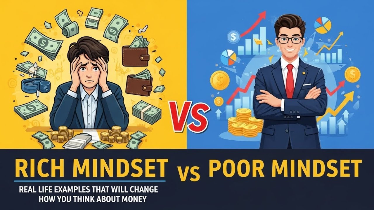 Rich Mindset vs Poor Mindset: Real Life Examples That Will Change How You Think About Money
