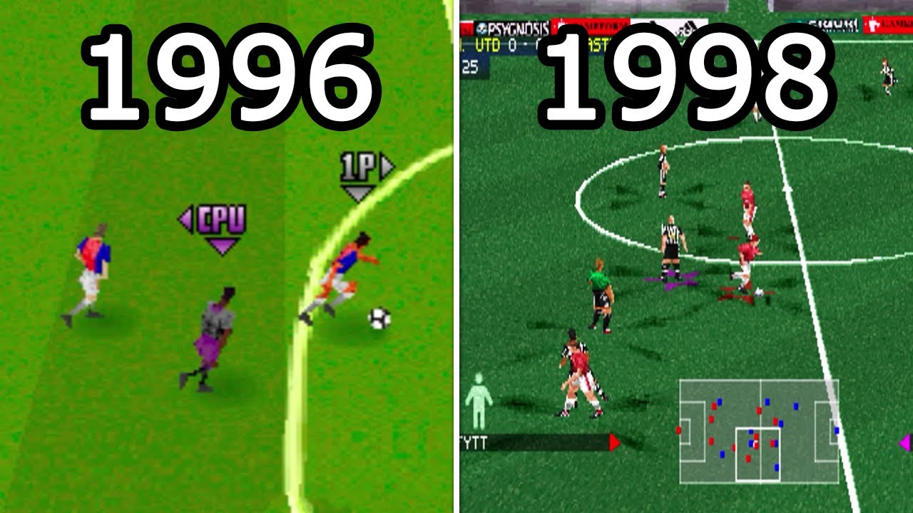 Evolution of adidas Power Soccer (1996-1998)