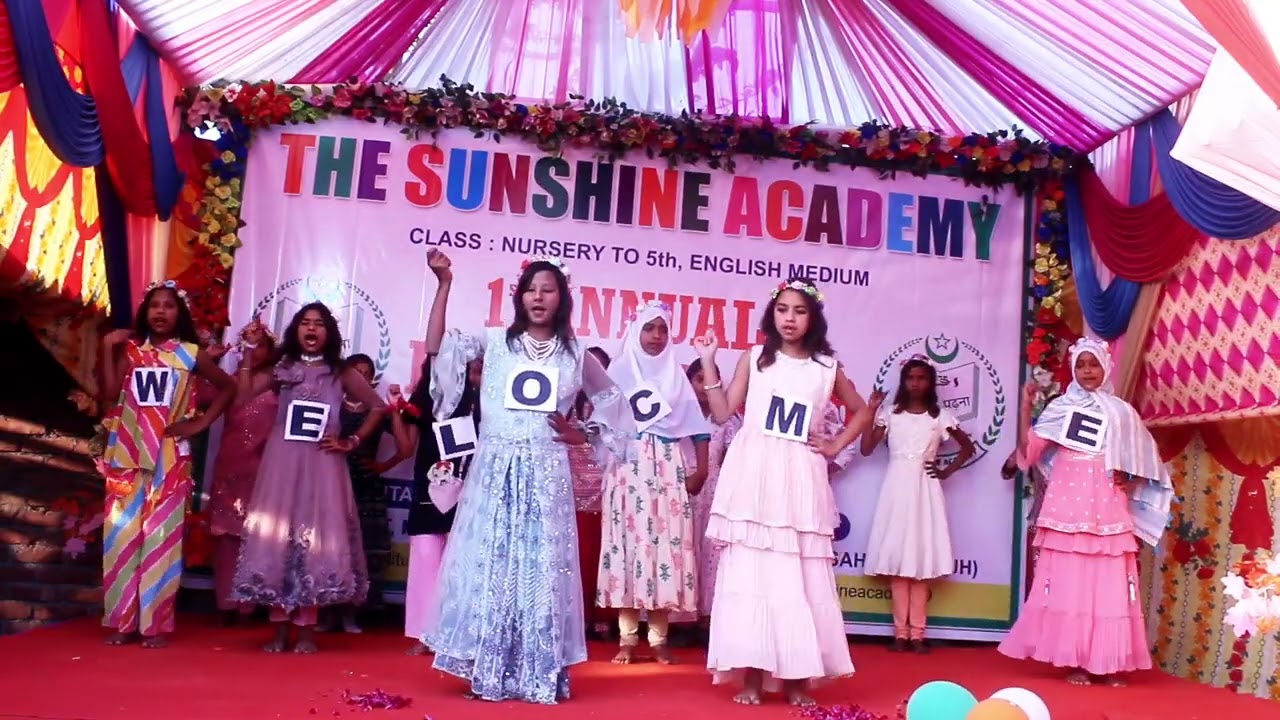 # Welcome Song ####1st Annual Function of THE SUNSHINE ACADEMY NASHGHAT 