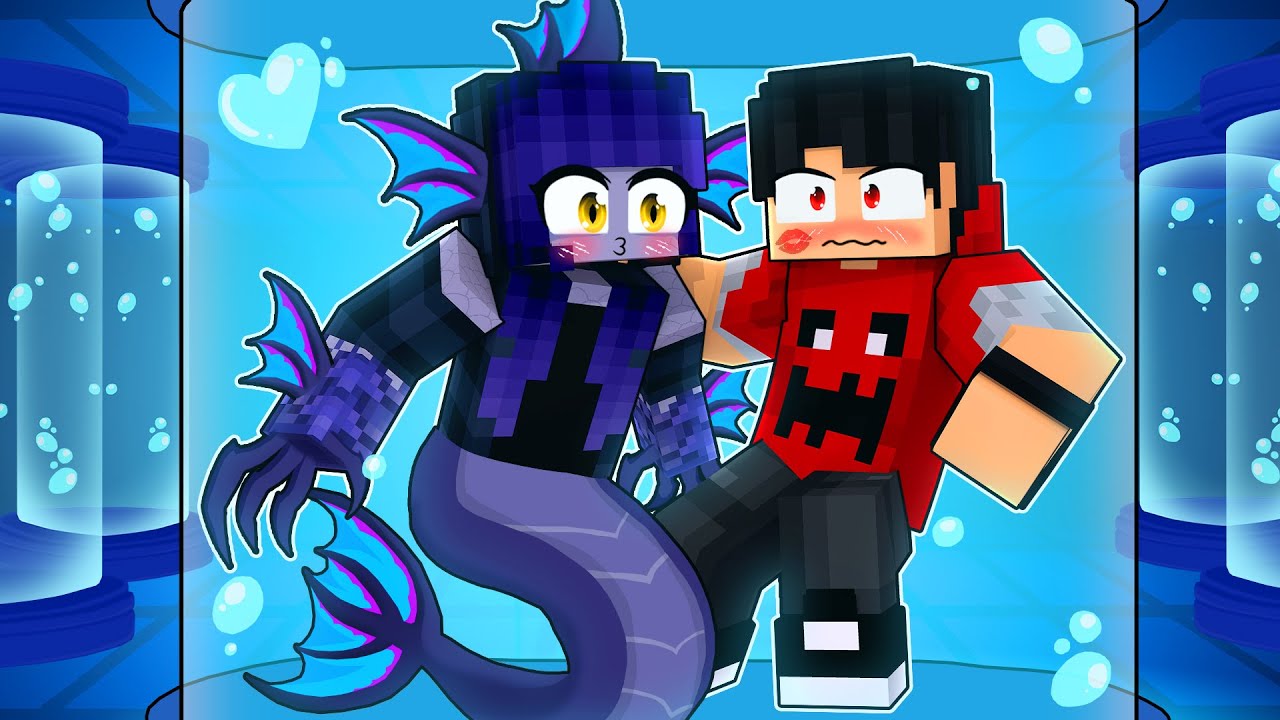 P3DRU e a GAROTA EXPERIMENTO estão APAIXONADOS no Minecraft