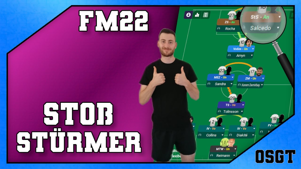 FM22: So funktioniert der Stoßstürmer I Football Manager Spielerrollen Tutorial