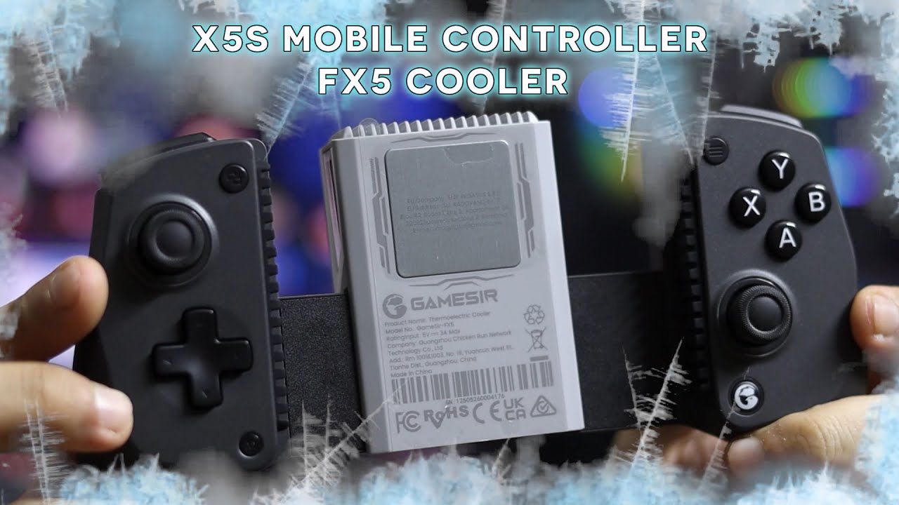 GAMESIR X5s Mobile Controller | FX5 Cooler - دراع و تكييف متنقل