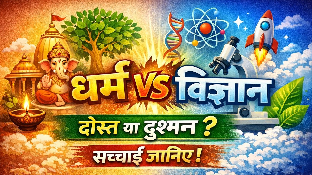 धर्म अंधविश्वास या विज्ञान? | धर्म और विज्ञान | आसान भाषा में समझें 🌱 । सनातन धर्म। Indian Religions