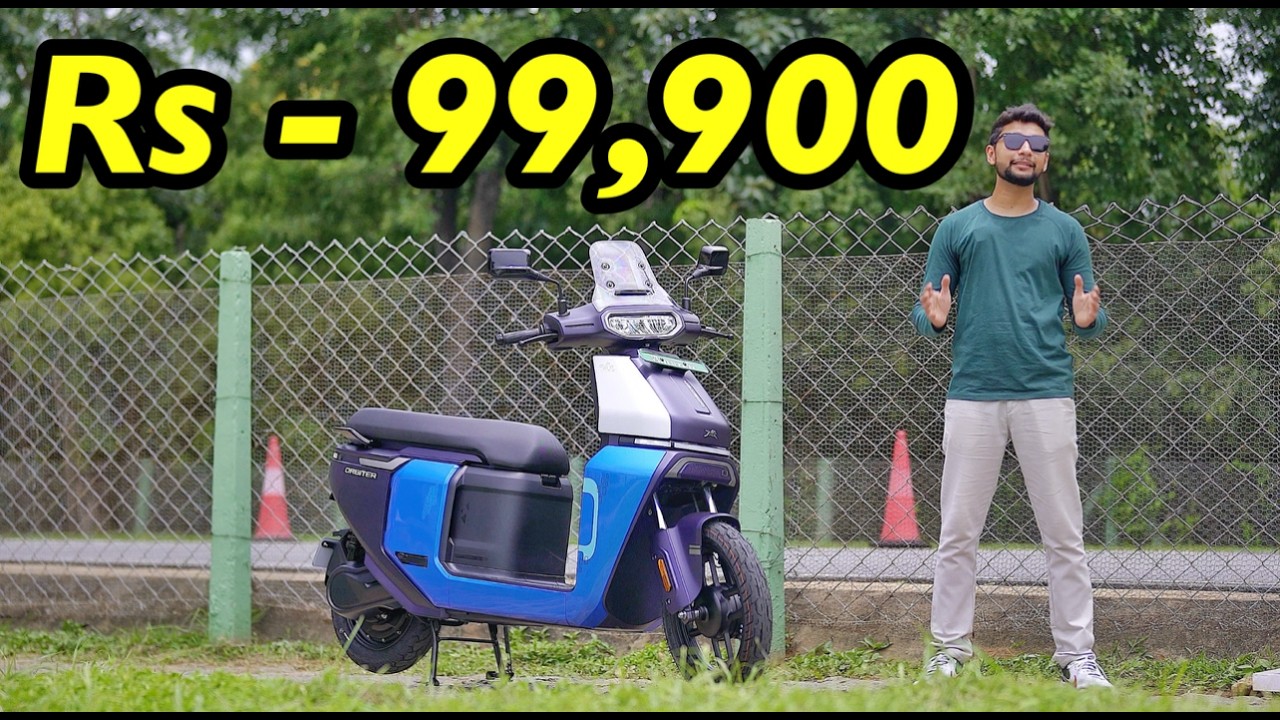 TVS Orbiter Ride, Top Speed, Seat Height Pros and cons 🔥 @Aayushssm