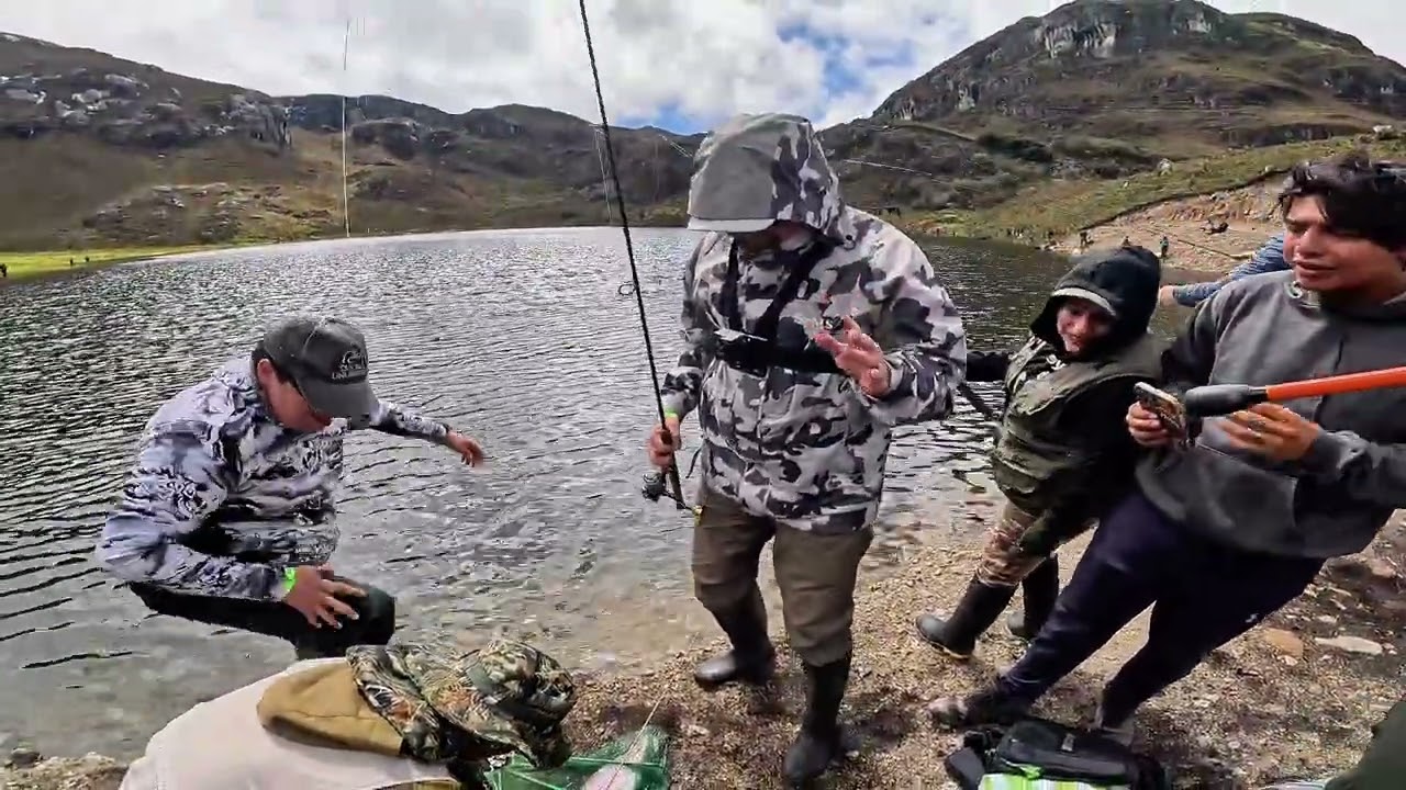Torneo de truchas en el Cajas Ecuador