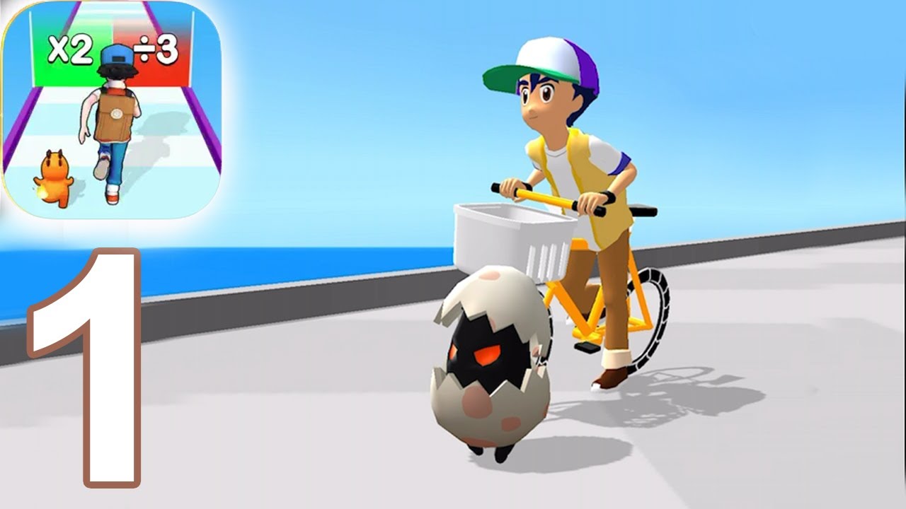 Monster Trainer: Runner 3D Gameplay Walkthrough Video (iOS Android)