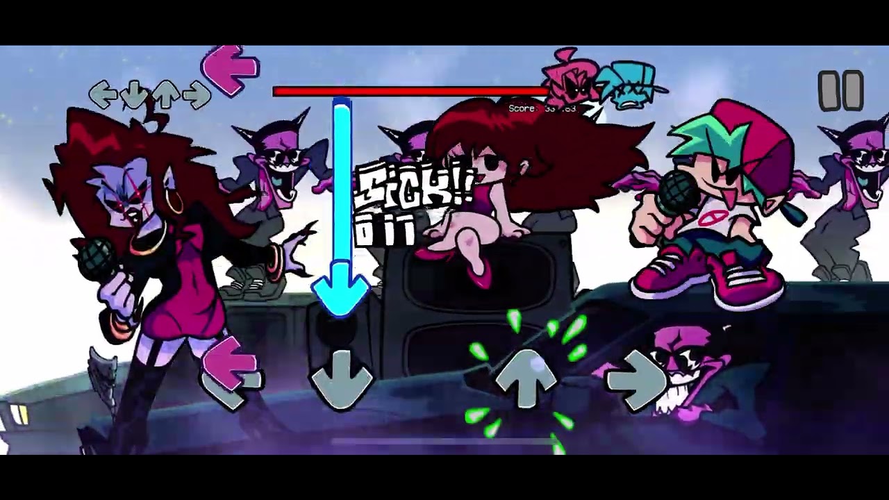 Me getting smoked in FNF ( sound off )