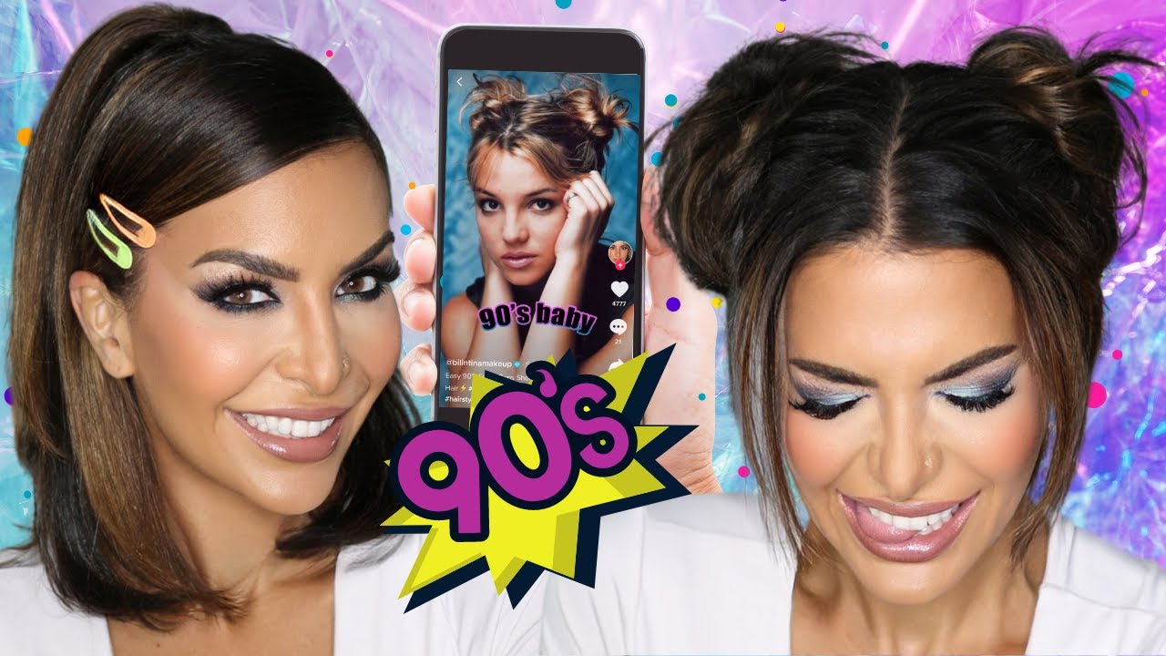 Testing out VIRAL 90s TikTok Hair Trends *Spoiler Alert! I look ridiculous&hellip;