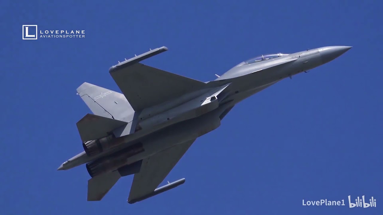 China's newest J-16D electronic warfare fighter jet-中国电子战机 歼 16D剑指苍穹