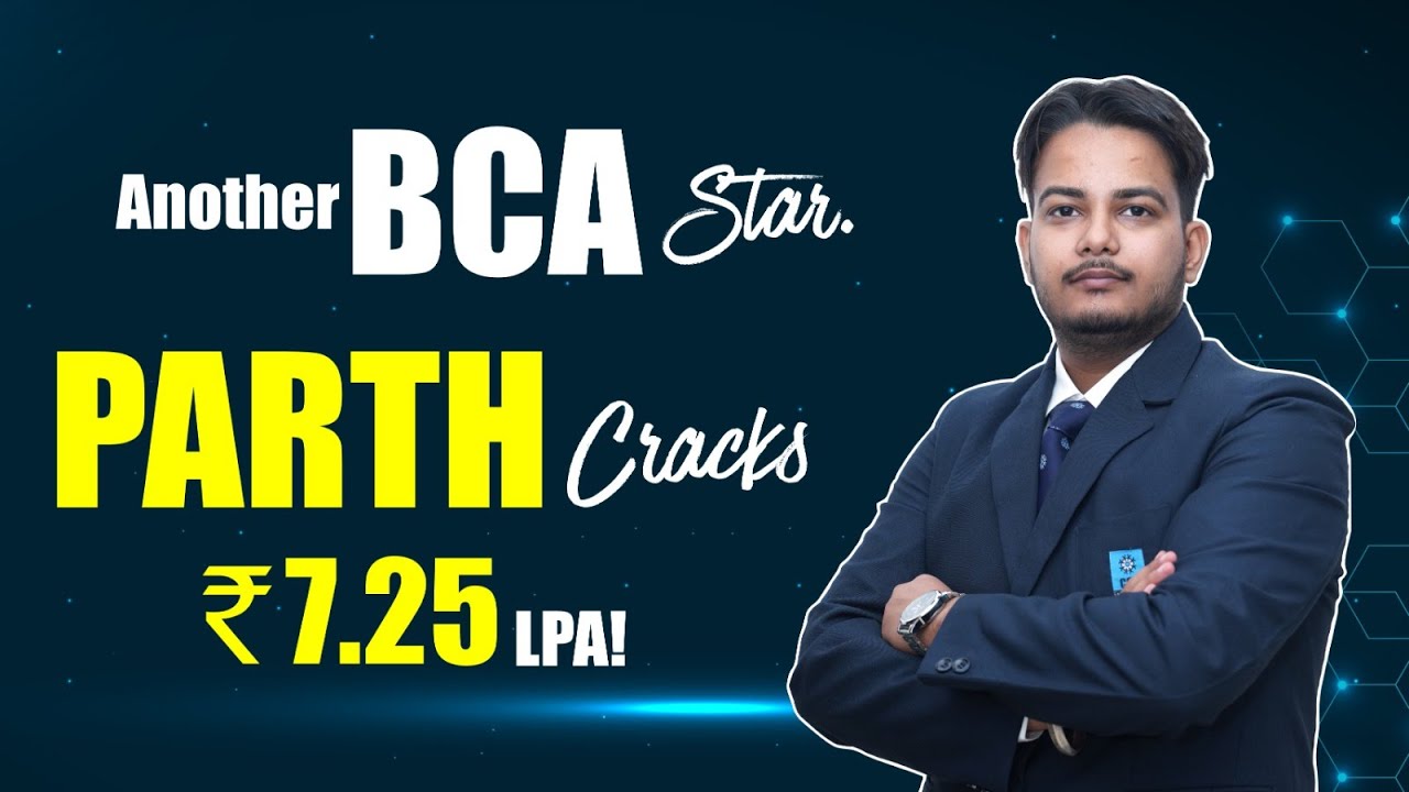 From Rajasthan to ₹7.25 LPA | BCA Student Parth's Success Story | CGC Mohali Placements