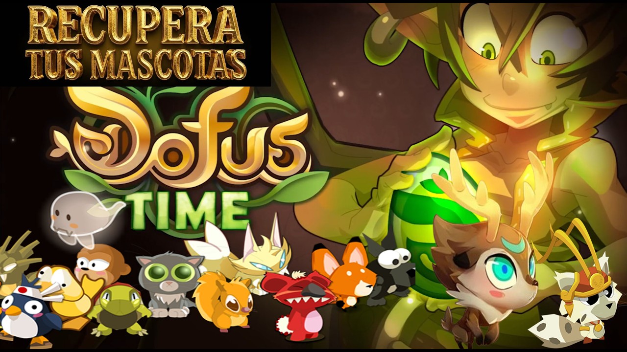 Revive a tu mascota o mejorala y recupera sus puntos en Dofus retro #dofusretro
