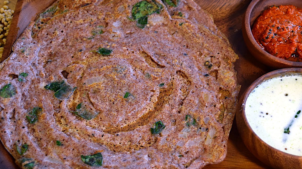 Как приготовить вкусный раги досай на тамильском языке | kelvaragu dosai на тамильском языке