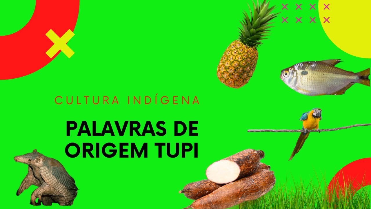 Cultura Indígena - Palavras de origem tupi