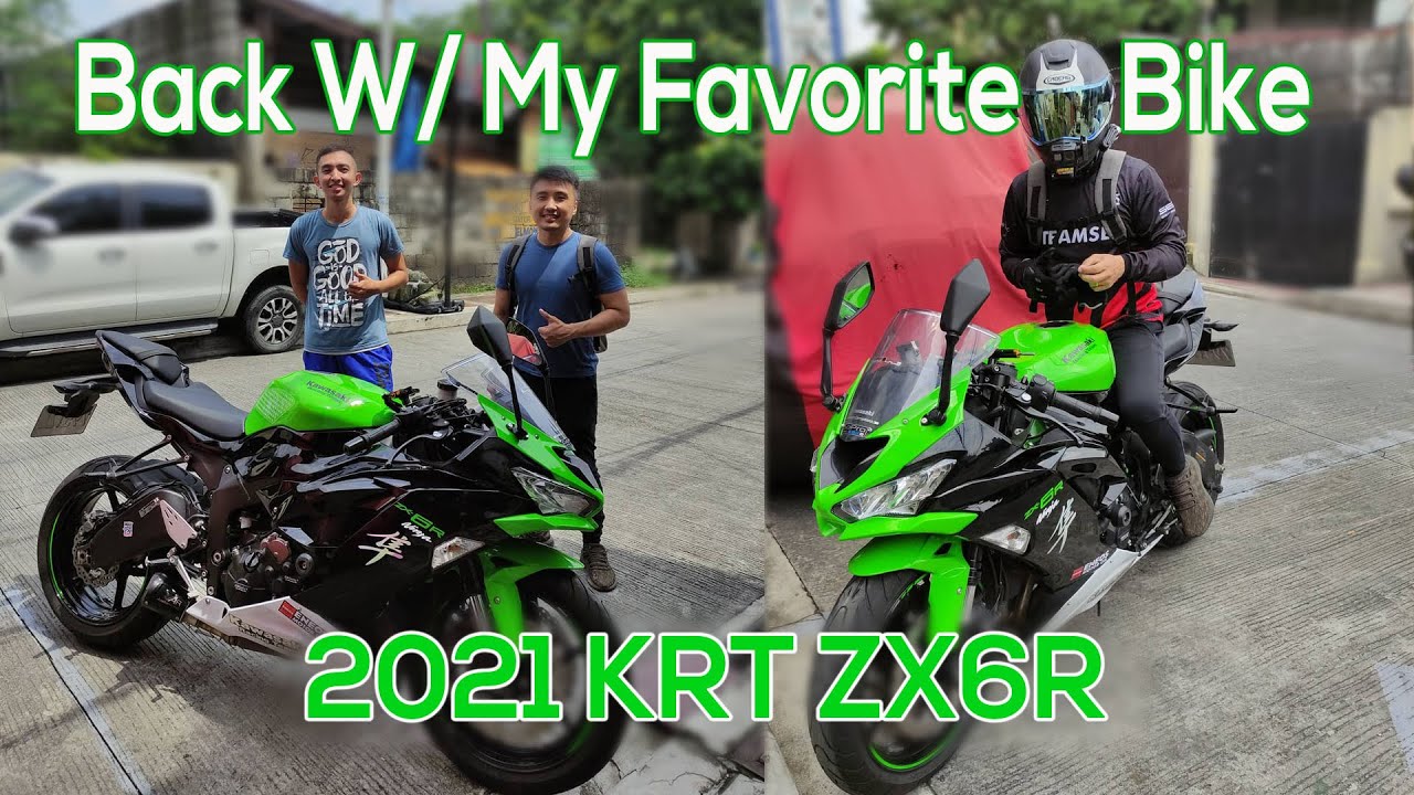 Bought A New Bike | 2021 Kawasaki ZX6R KRT Edition