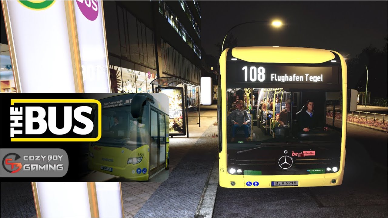 The Bus (Early Access): Berlin (MB - Weather: Overcast - Line:108) | PC Gameplay [1080P FHD]