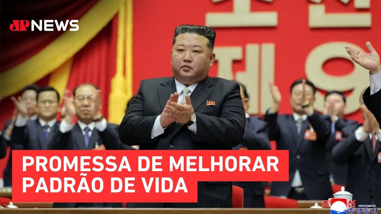 Kim Jong-Un é reeleito secretário-geral do partido governante da Coreia do Sul