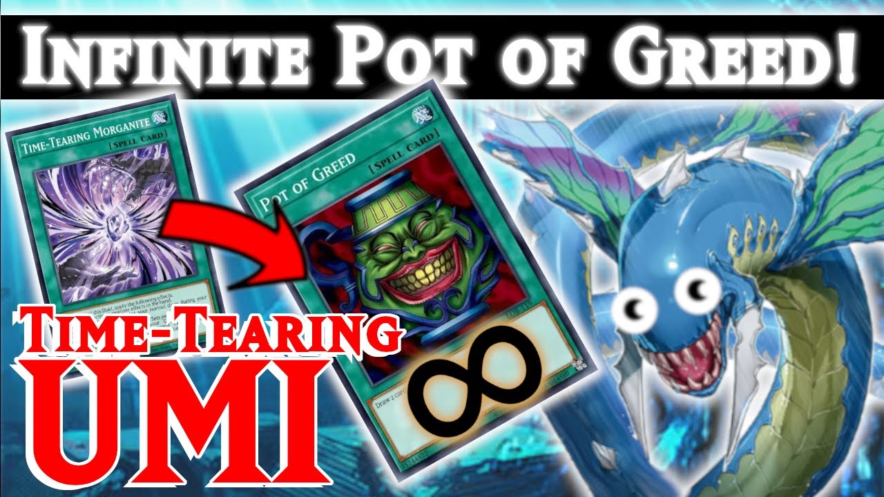 Pot of Greed Every Turn With Time-Tearing Umi - Yugioh MasterDuel Ranked Gameplay and Decklist
