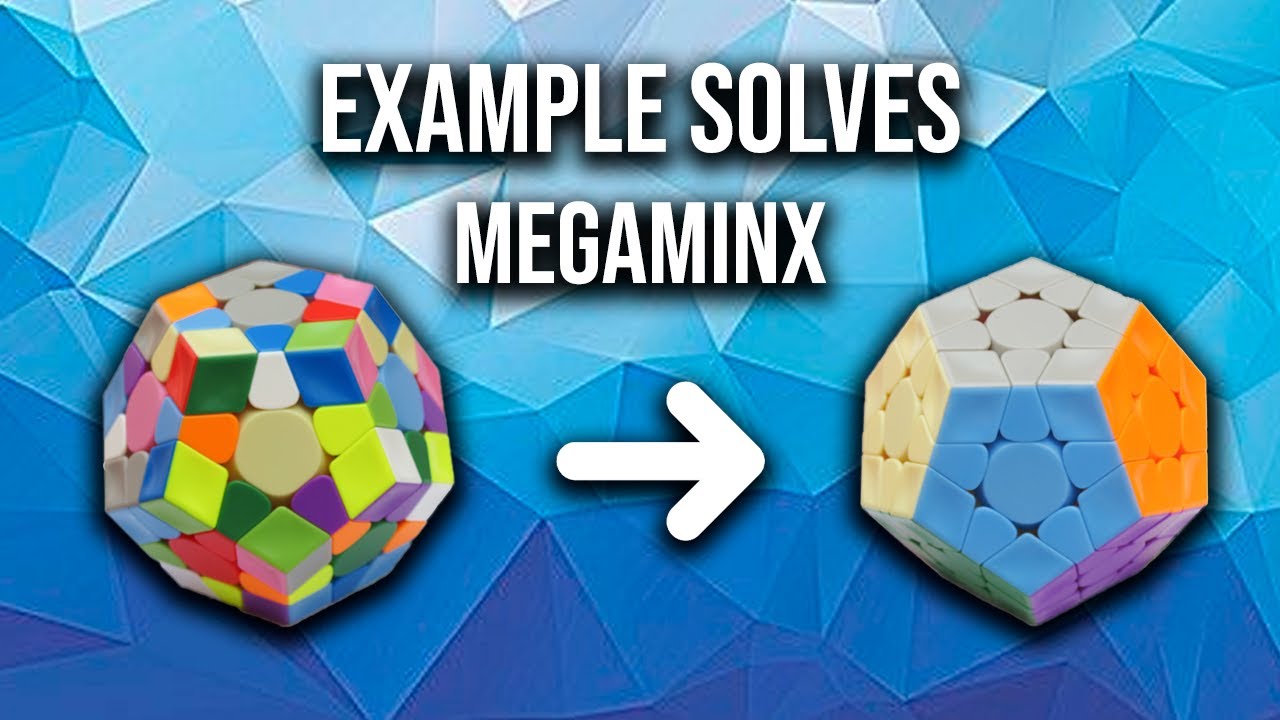 EXAMPLE SOLVES DE MEGAMINX | Como Resuelvo el Megaminx | Resoluciones de Ejemplo