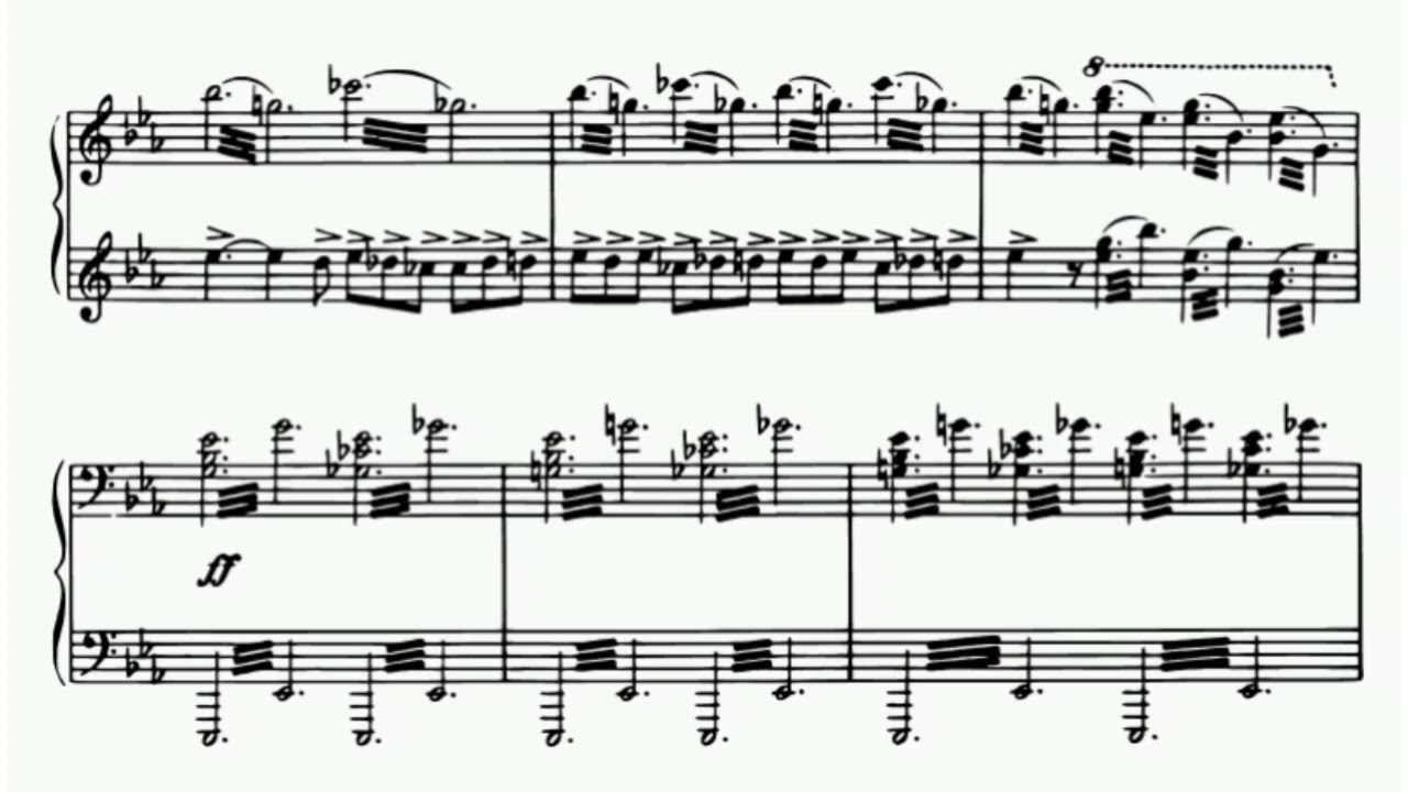 rachmaninov's sleeping beauty suite but the score video almost made me ragequit