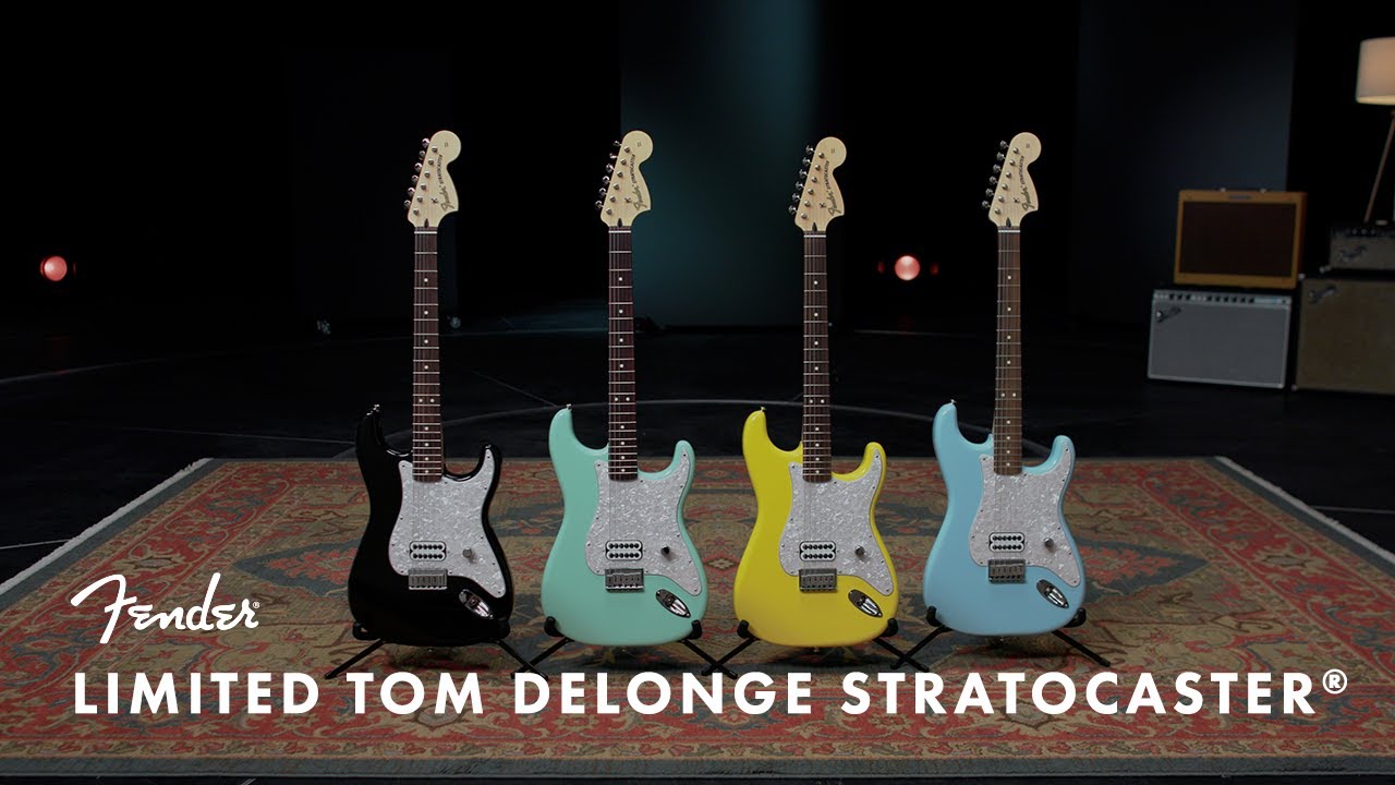 Знакомство с лимитированной серией Tom DeLonge Stratocaster | Fender Artist Signature | Fender