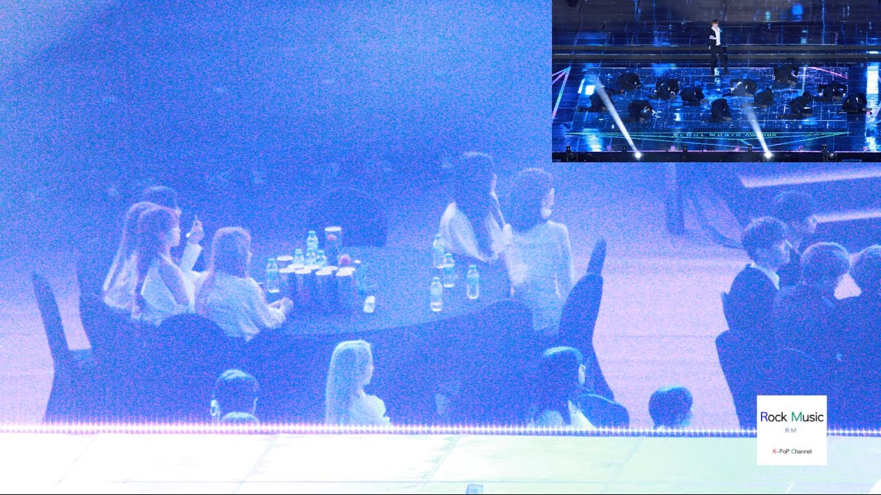 GFRIEND, IZ*ONE,Wanna One REACTION TO Seventeen STAGE THANKS [4K]@190115