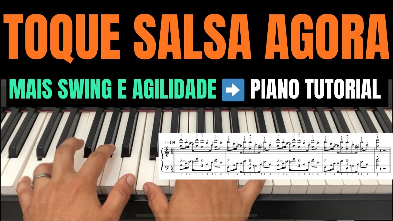 Como tocar Salsa no Piano e Teclado