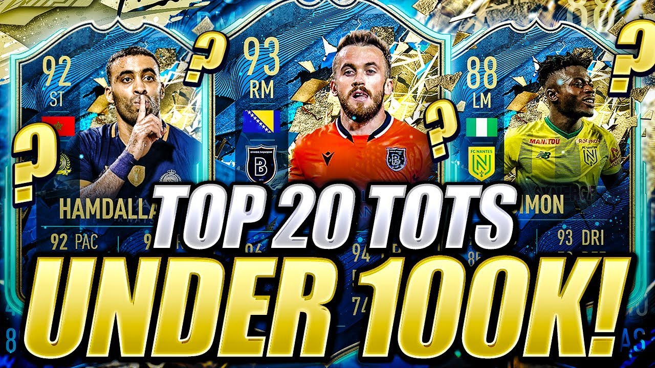 TOP 20 BEST TOTS UNDER 100K COINS!! - CHEAP SUPER SUBS FOR WEEKEND LEAGUE TEAM (FIFA 20)