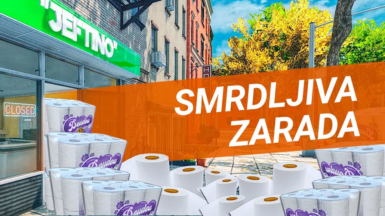 ZARAĐUJEM VELIKE PARE NA TOALET PAPIRU - Supermarket Simulator (EP9)