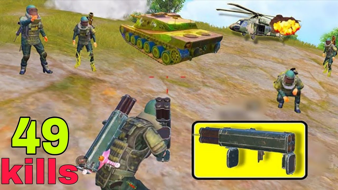  🔥Destroyed The Tank, Helicopter With M202😱1VsAll Squad In The Base ☠️ Payload  3.0 |