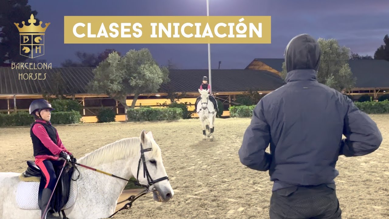Aprende a montar a caballo en Barcelona Horses School | Clase de iniciación