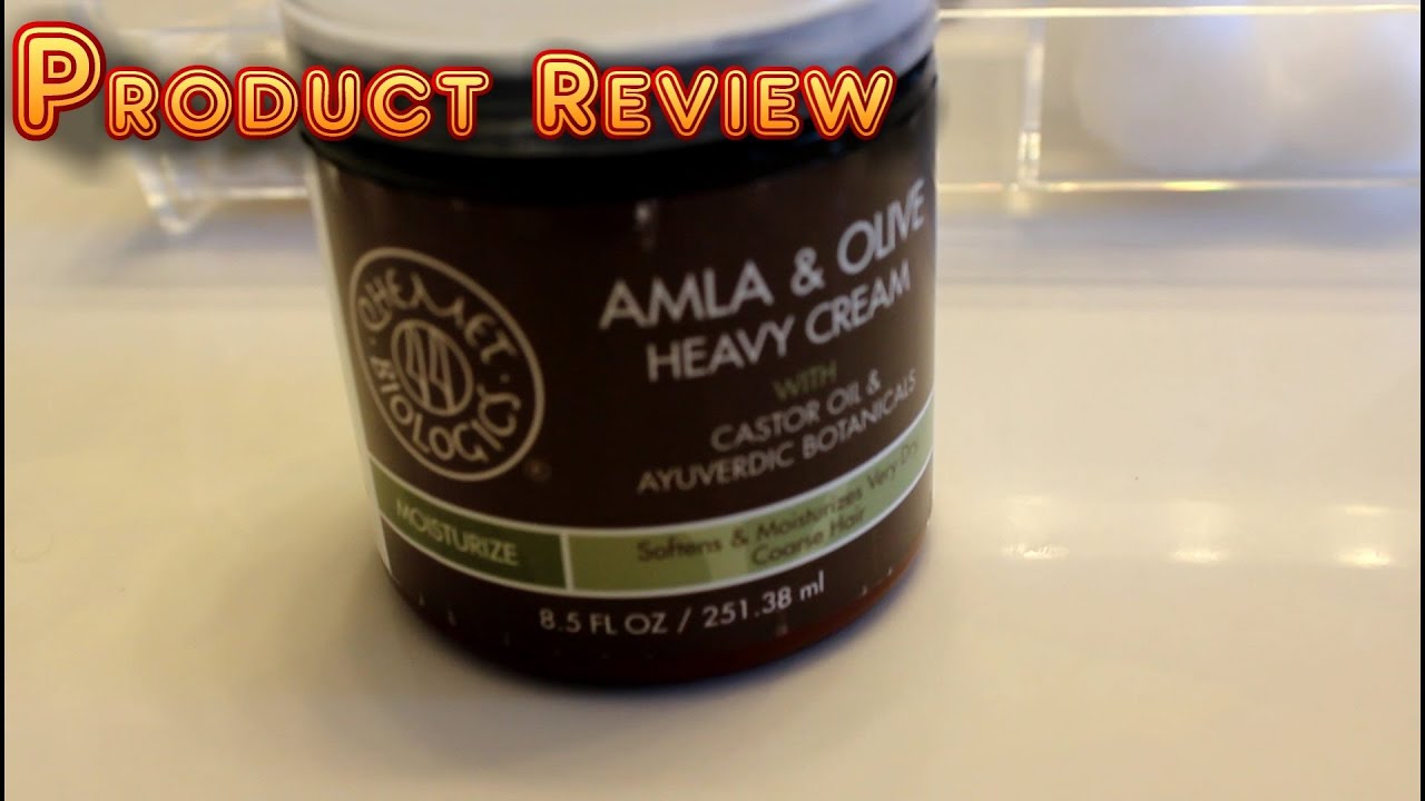 Qhemet Biologics Amla and Olive Heavy Cream Product review