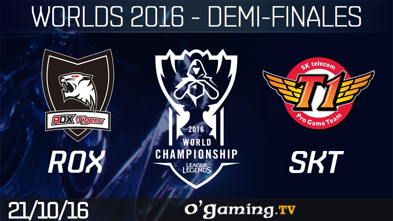 ROX vs SKT - World Championship 2016 - Playoffs - Demi-finales